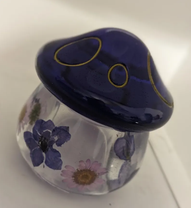 Epoxy Mushroom Jar